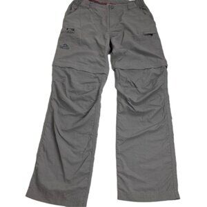 PELLIOT Grey Convertible Hiking Pants size Large